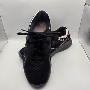 Fila Women's Black‎ Running Shoes Sneakers Size 6.5 Athletic Training